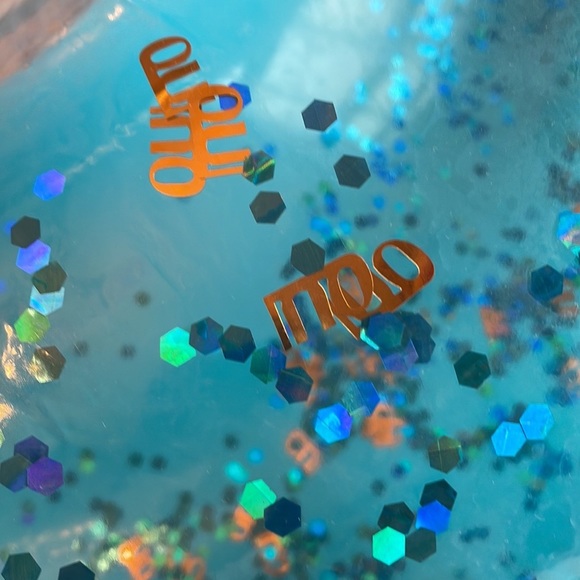 Juicy Couture glitter blow up pool raft and back pack store display - Picture 13 of 13